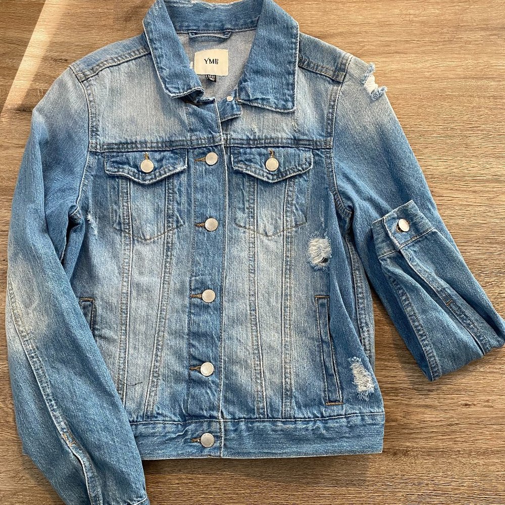 YMI Distressed Denim Jacket